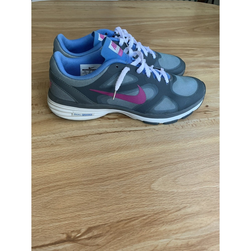 Nike Dual Fusion TR Running Shoes Cross Training 443837-402 Blue  Purple Sz‎ 7.5